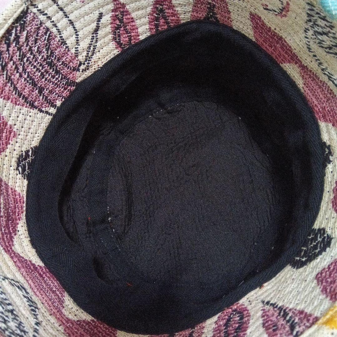 ブラックバード blackbird バケットハット 柿の葉 niceness