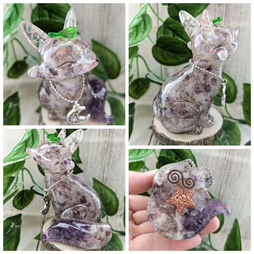 【ゼロ】ミニサイズ！ラピスラズリの蝶ネクタイねこちゃん形オルゴ☆他８点