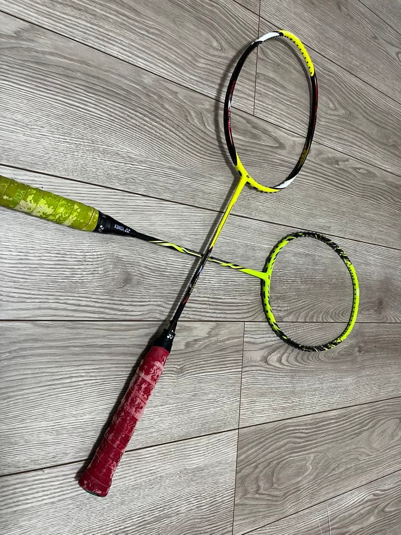 バドミントンラケット Zスラッシュ&Ｚスピード