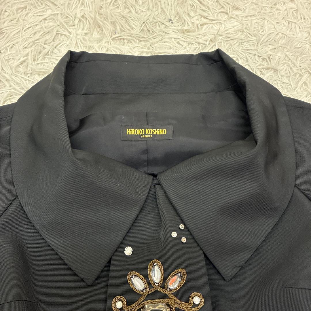 【美品】HIROKO KOSHINO PREMIER　最上級ライン　ジャケット