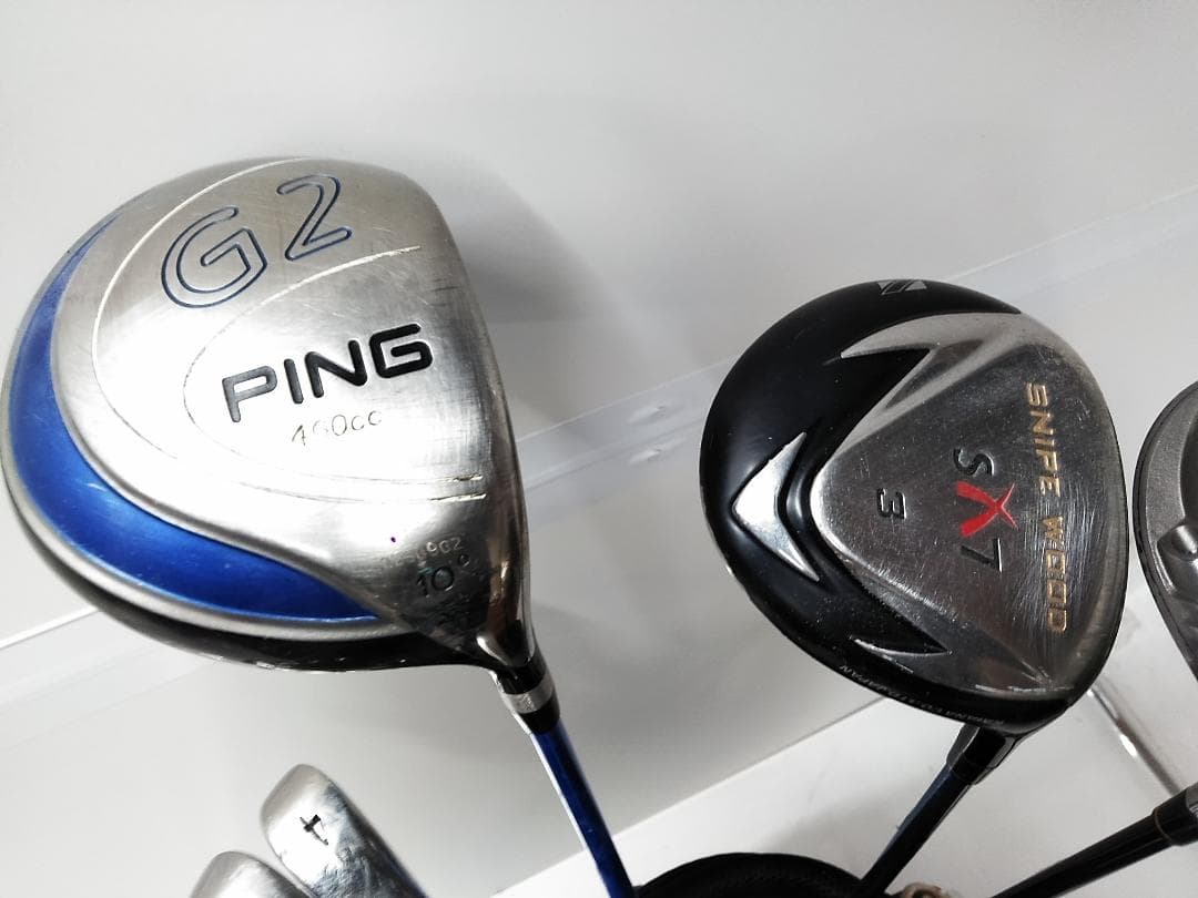 初心者おススメ！ メンズゴルフクラブ13本セット キャディバッグ付き□