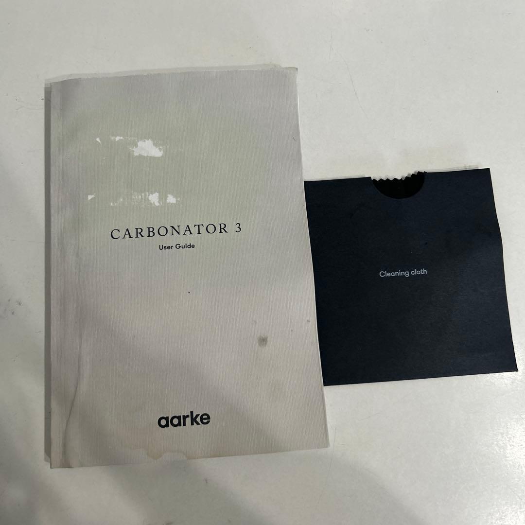 aarke ステンレス製 炭酸水メーカー　CARBONATOR3