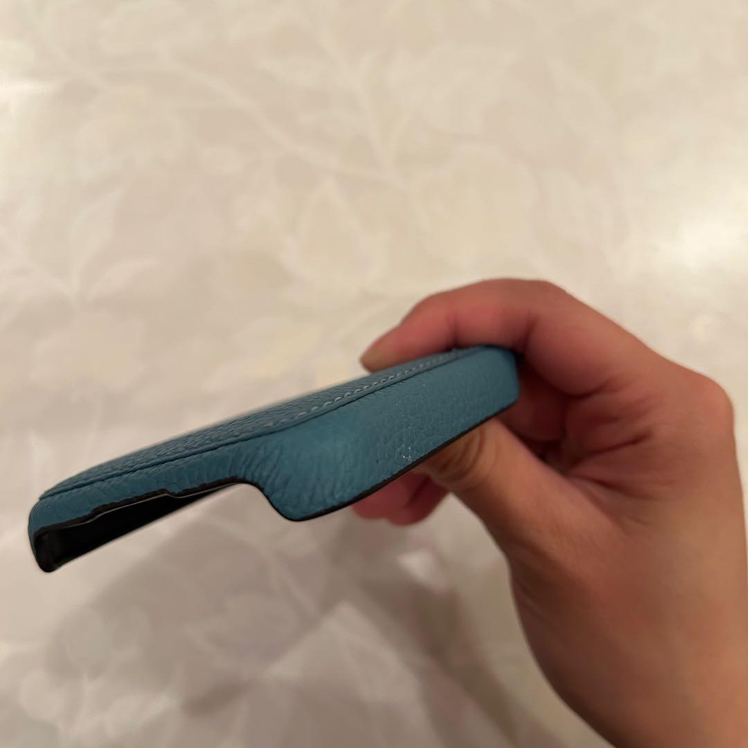 BONAVENTURA iPhone14Pro ケース 青