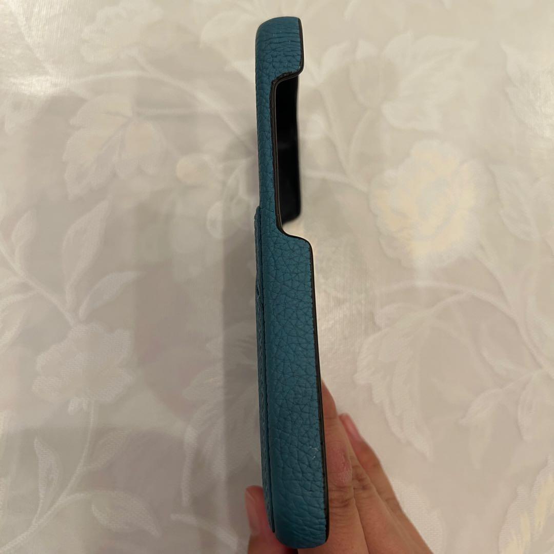 BONAVENTURA iPhone14Pro ケース 青