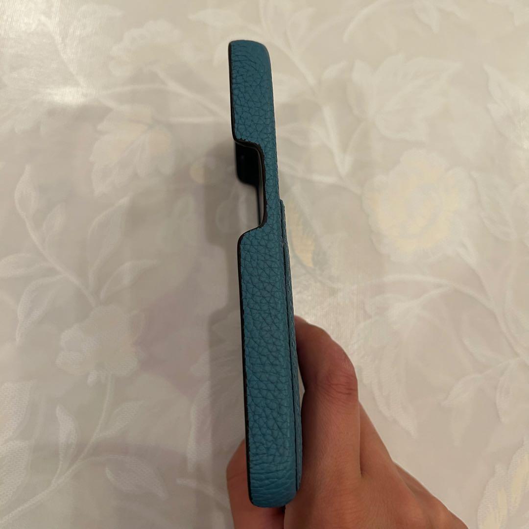 BONAVENTURA iPhone14Pro ケース 青