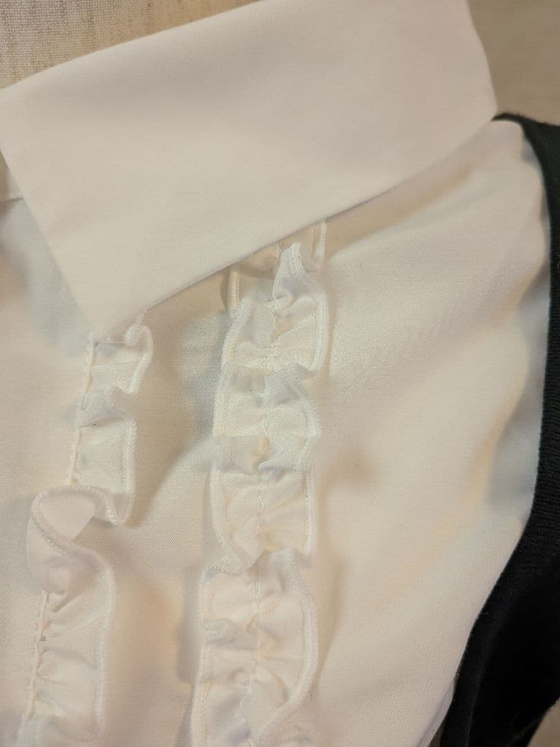 ワンピース andmary lotta frill mini dress black