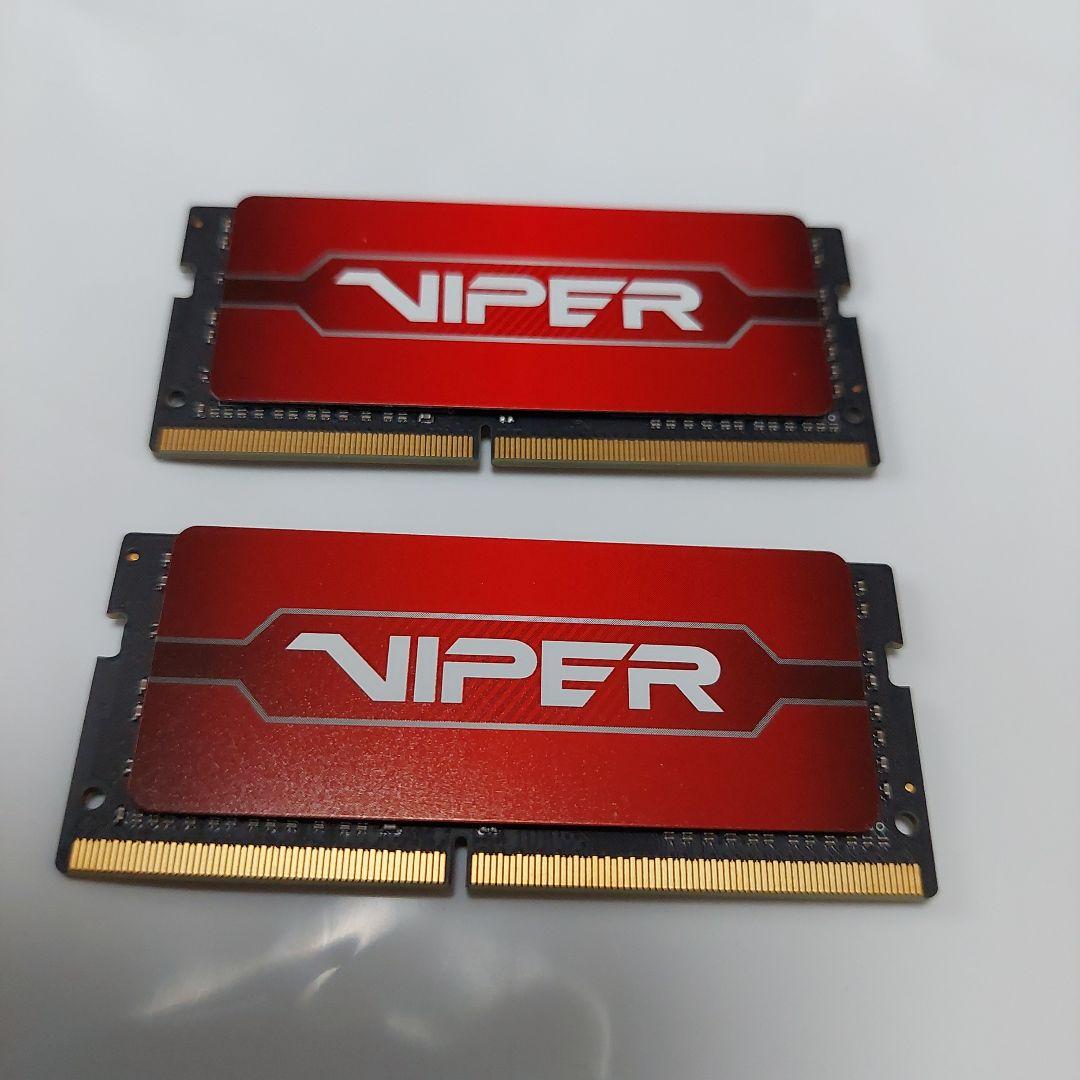 Patriot VIPER DDR4-2400 16GB×2(32GB) メモリ