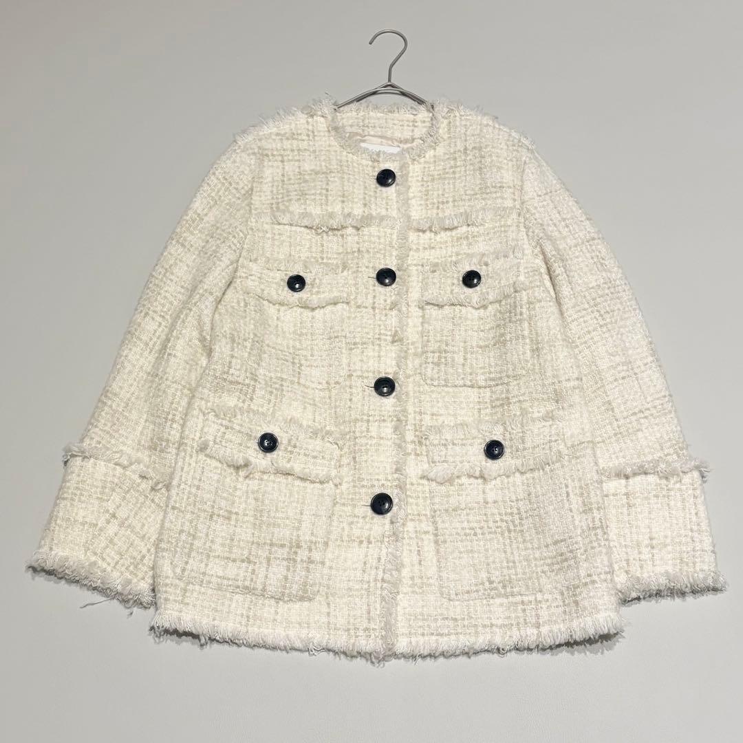 CLANE NOCOLOR TWEED JACKET ツイードジャケット