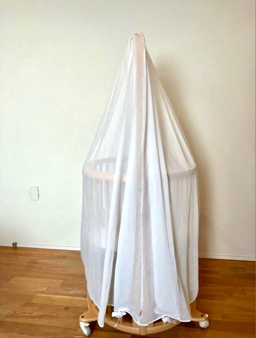 【超美品】ストッケ　STOKKE　スリーピーベッド　ミニ付属品付き