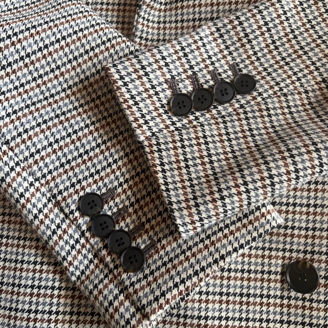 23区　杏さん着用ガンクラブチェックストレッチ ジャケット　サイズ40