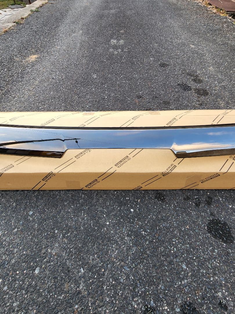 30ヴェルファイア ゴールデンアイズ ボンネット フードモール ダークメッキ