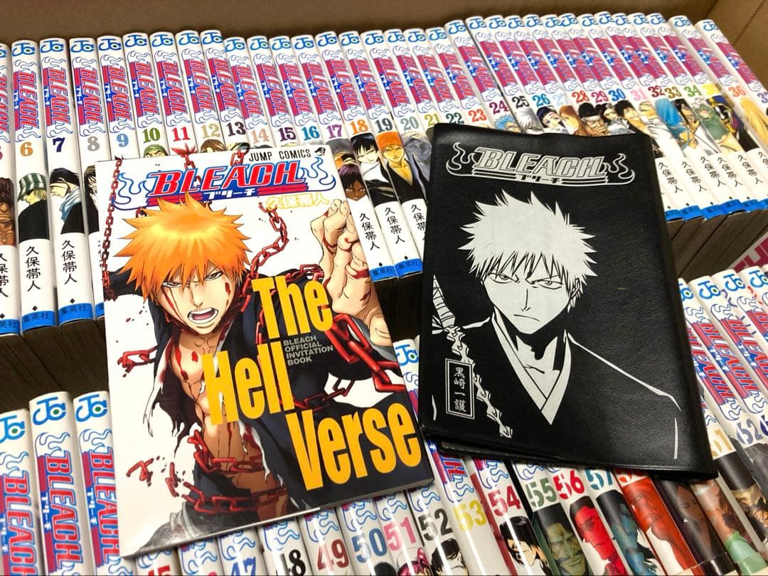 【値下げ!】BLEACH コミック 1〜73巻+映画入場特典+ブックカバーセット