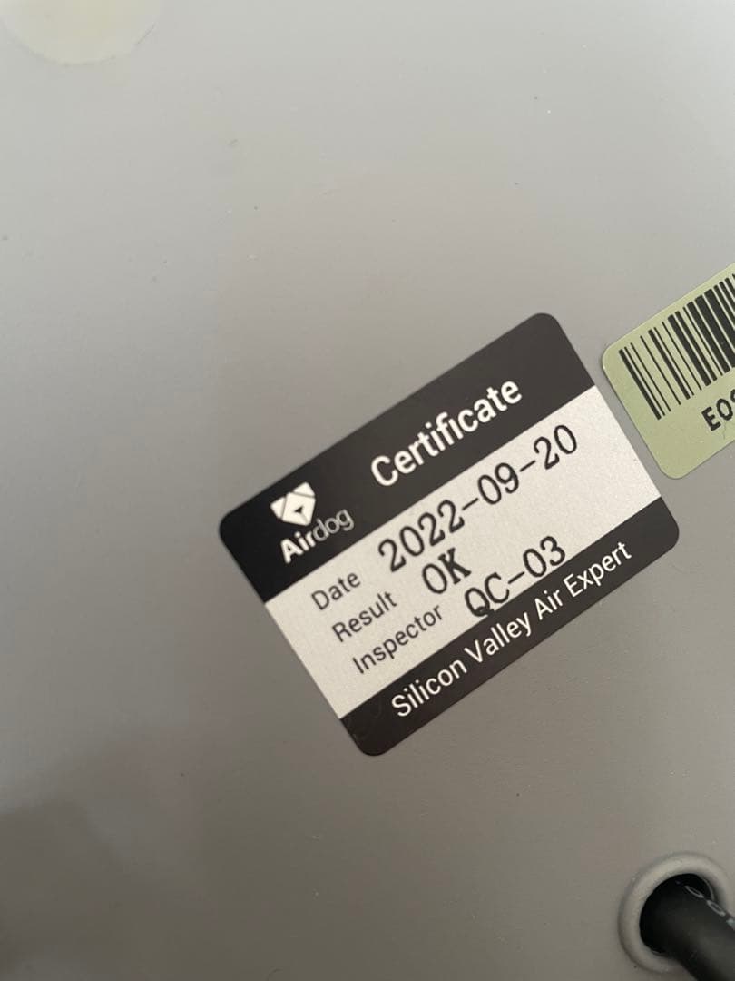 お*司様 ジャンク 2022年製 Airdog X5d