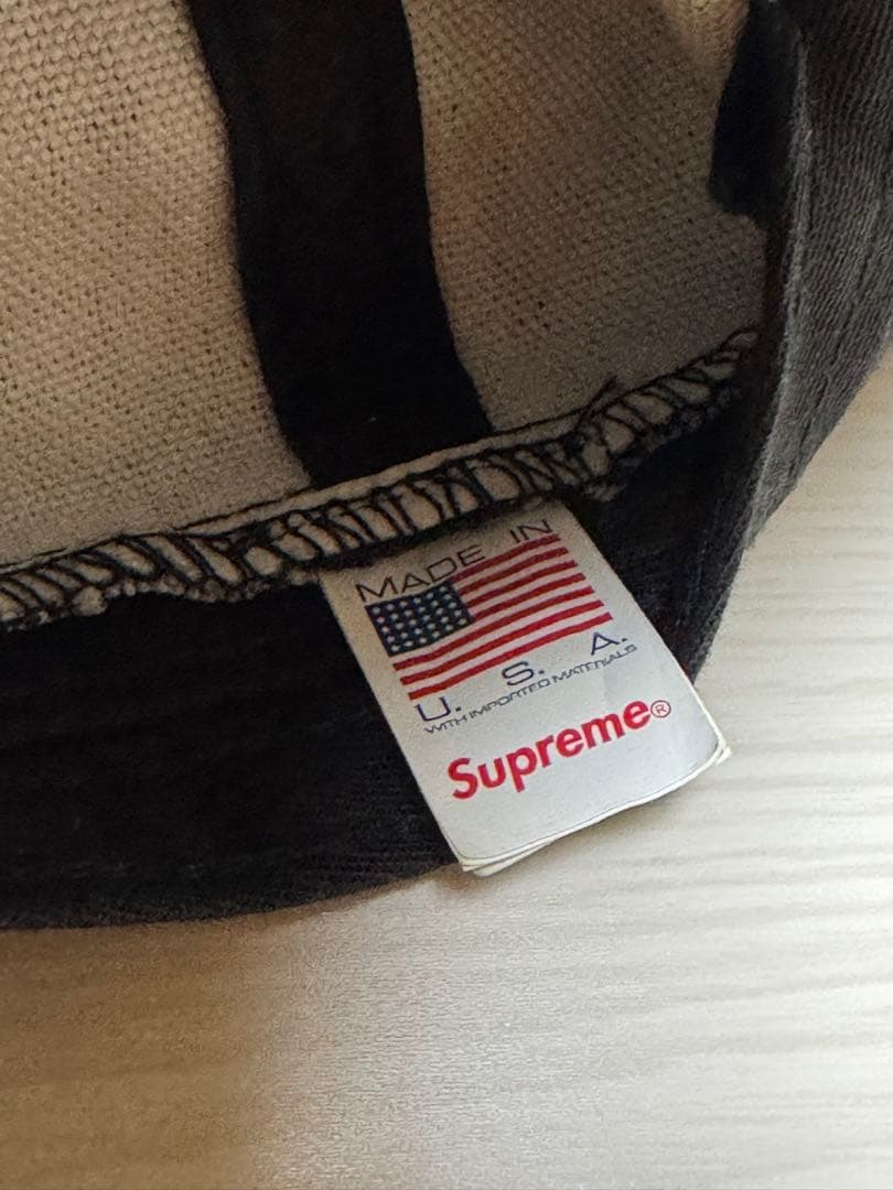 帽子 Supreme Pigment S Logo 6-Panel \"Black\"