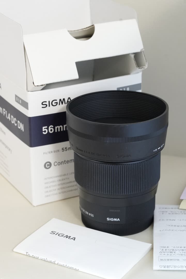 シグマ(Sigma) レンズ 56mmF1.4CanonキヤノンEF-Mマウント