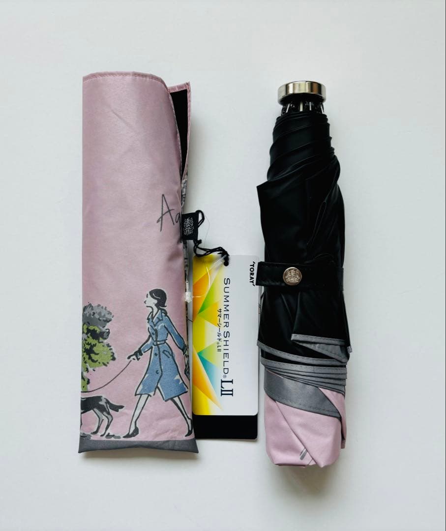 【新品】アクアスキュータム　日傘　サマーシールド　ロンドンガール　ミニ傘　日本製