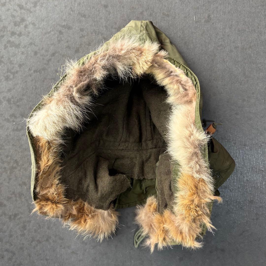Vintage 1953 M51 コヨーテファー フードのみ パーカ