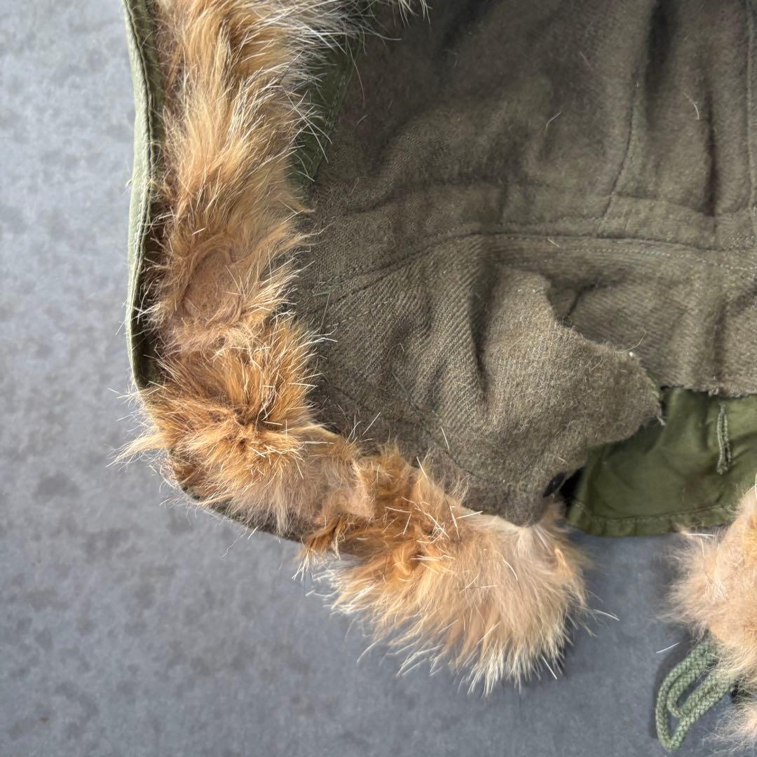 Vintage 1953 M51 コヨーテファー フードのみ パーカ