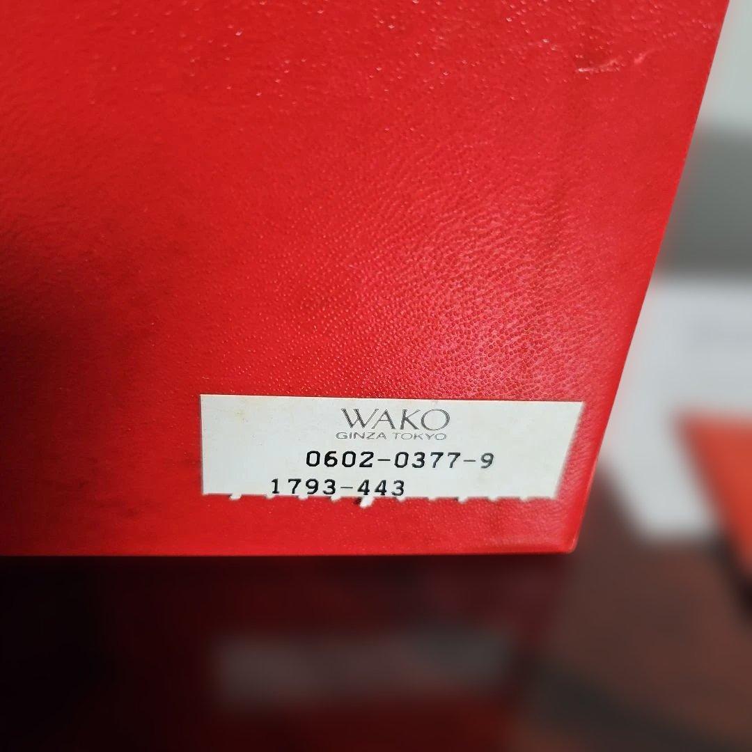 銀座和光[バカラ】未使用一輪挿し