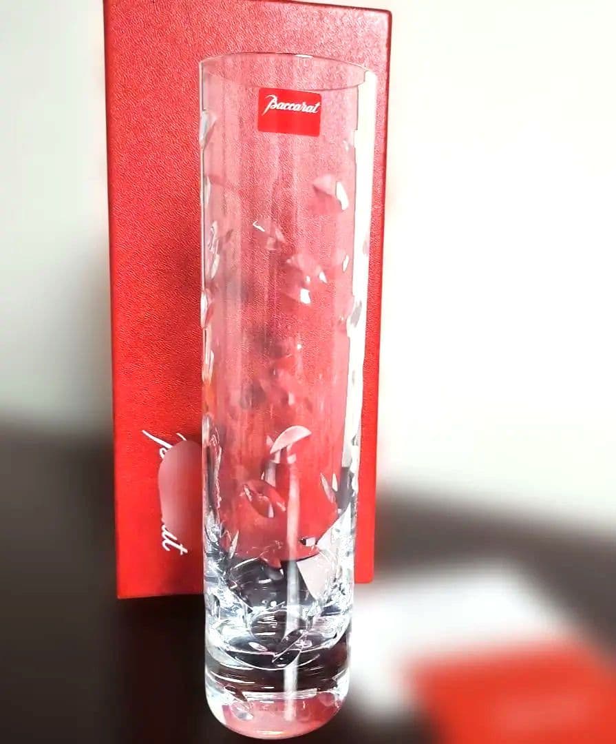 銀座和光[バカラ】未使用一輪挿し