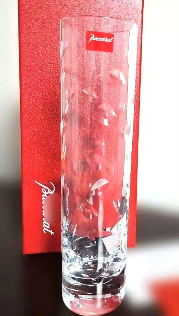 銀座和光[バカラ】未使用一輪挿し