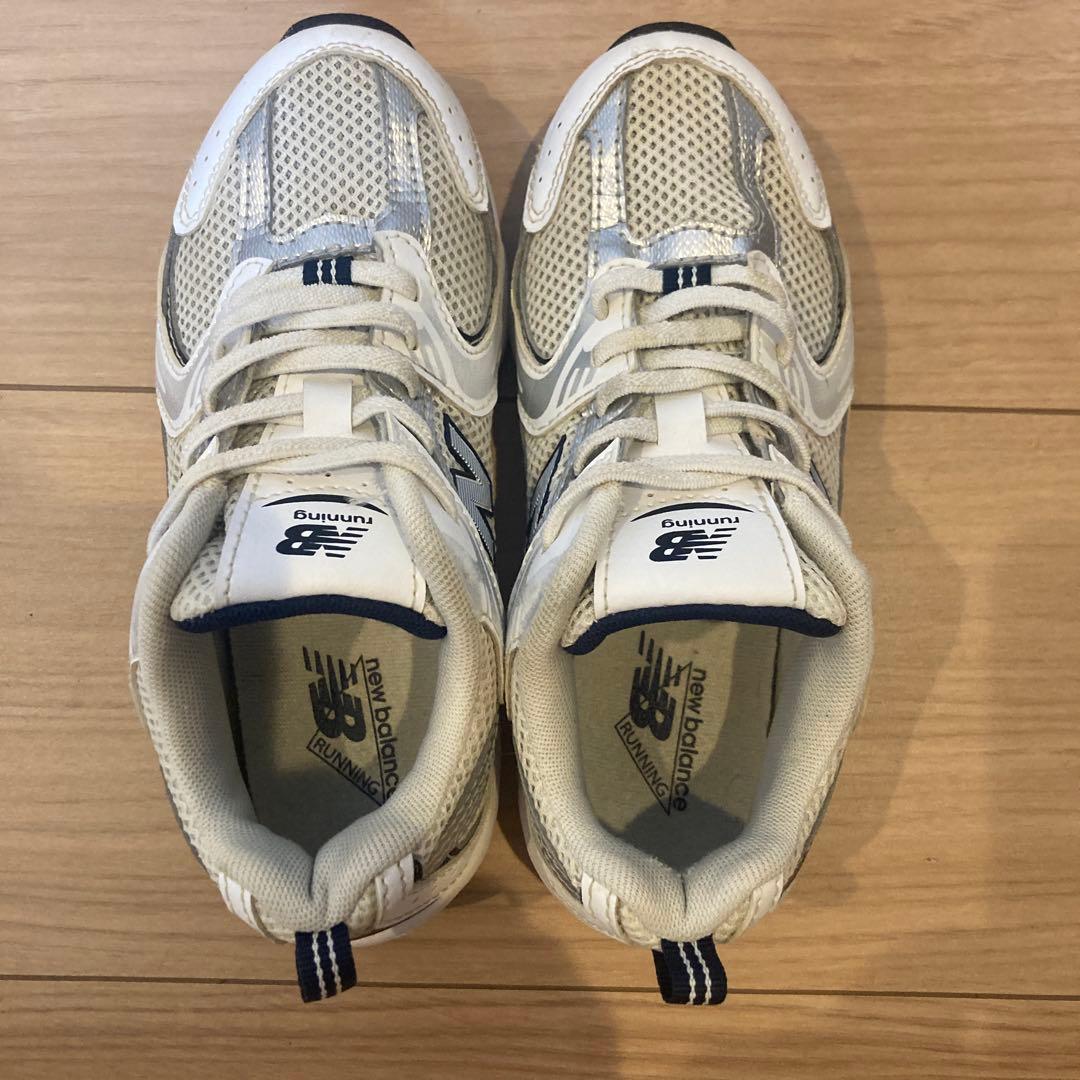 【希少】ニューバランス530 キッズ 19cm ホワイト PZ530SB1