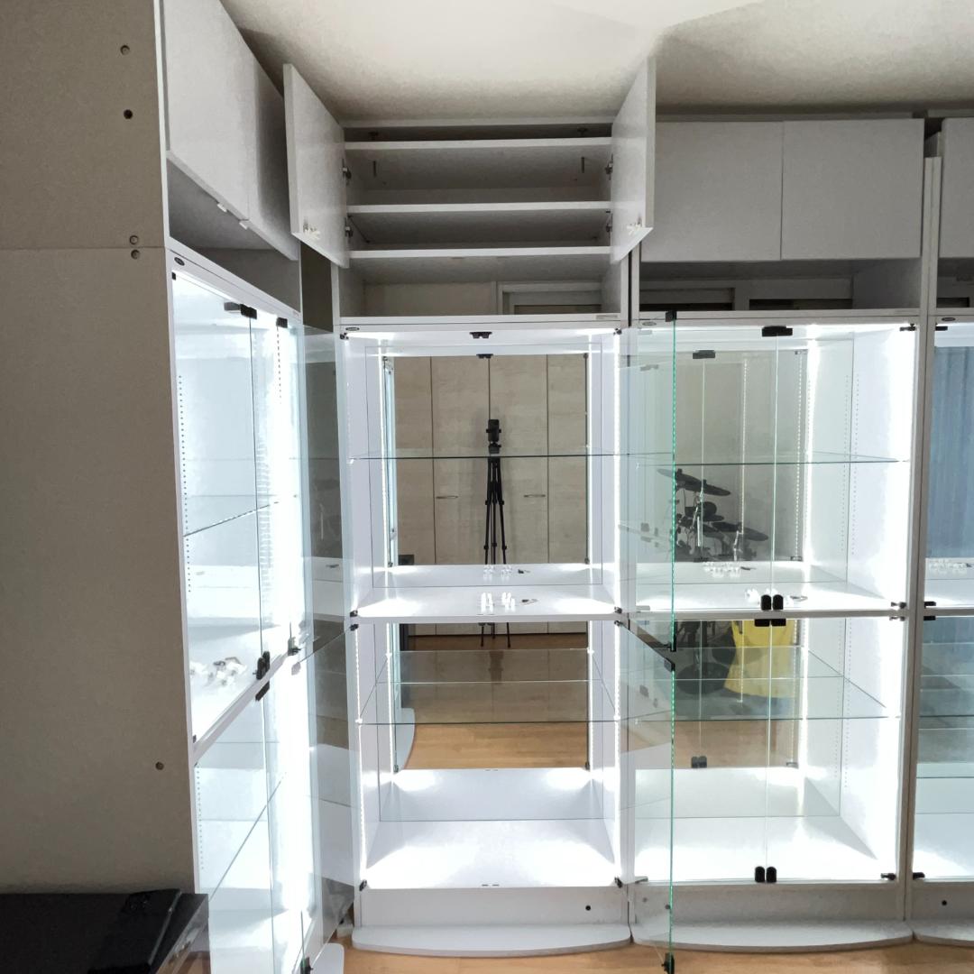 JAJAN フィギュアラック サード 幅83cm 奥行39cm　３点セット