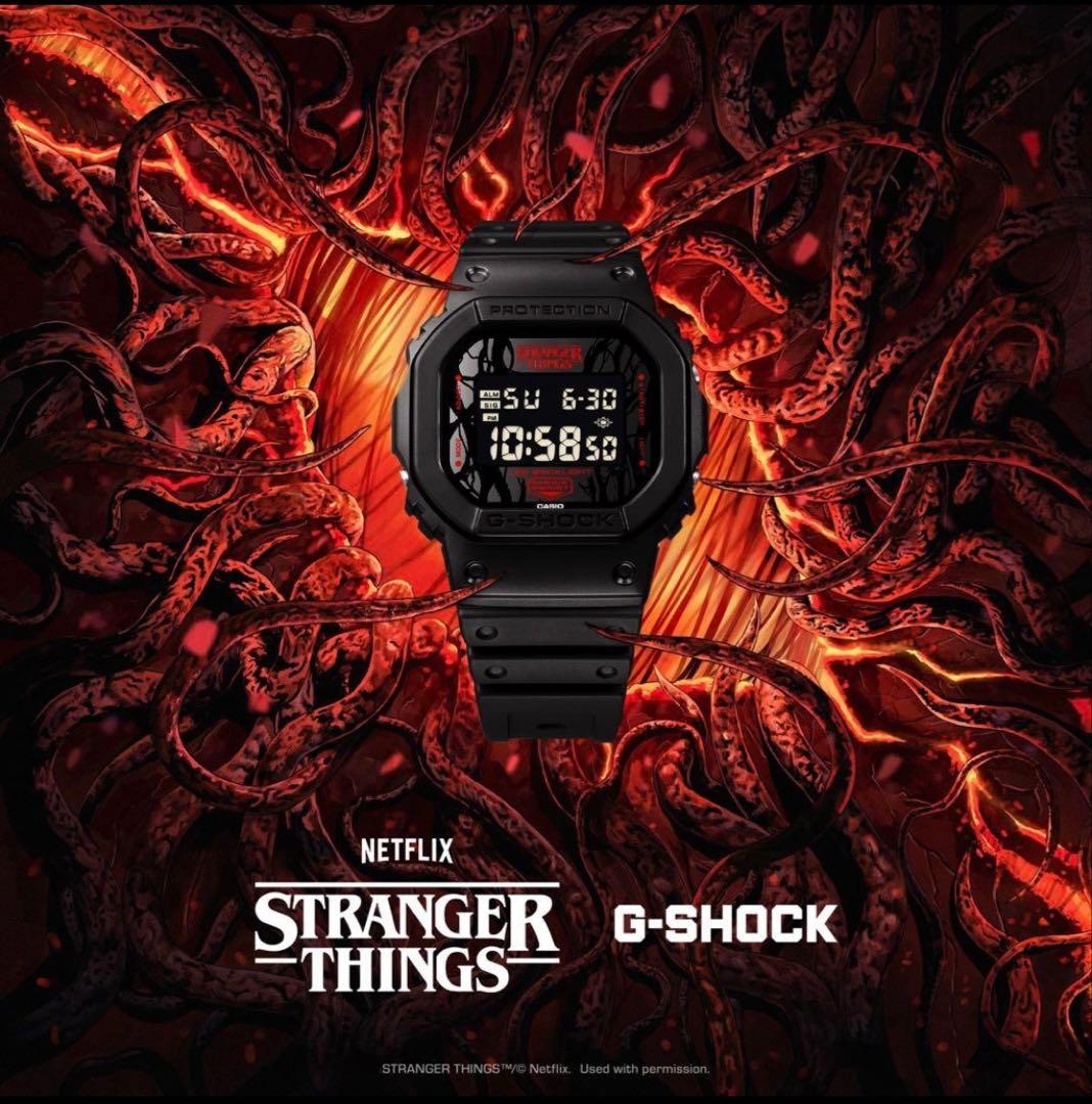 G-SHOCK DW-5600STT-1JR ストレンジャーシングス