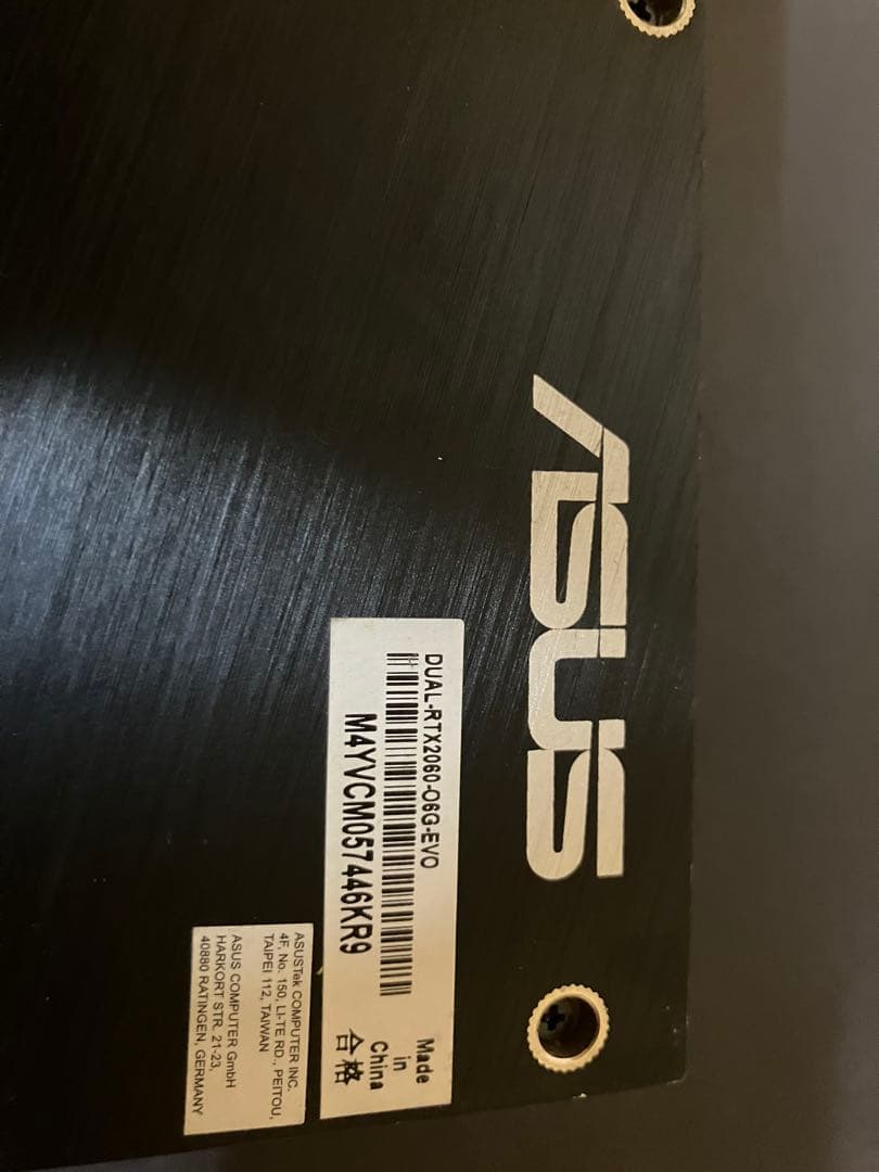 グラフィックボード・グラボ・ビデオカード ASUS GeForce RTX 2060