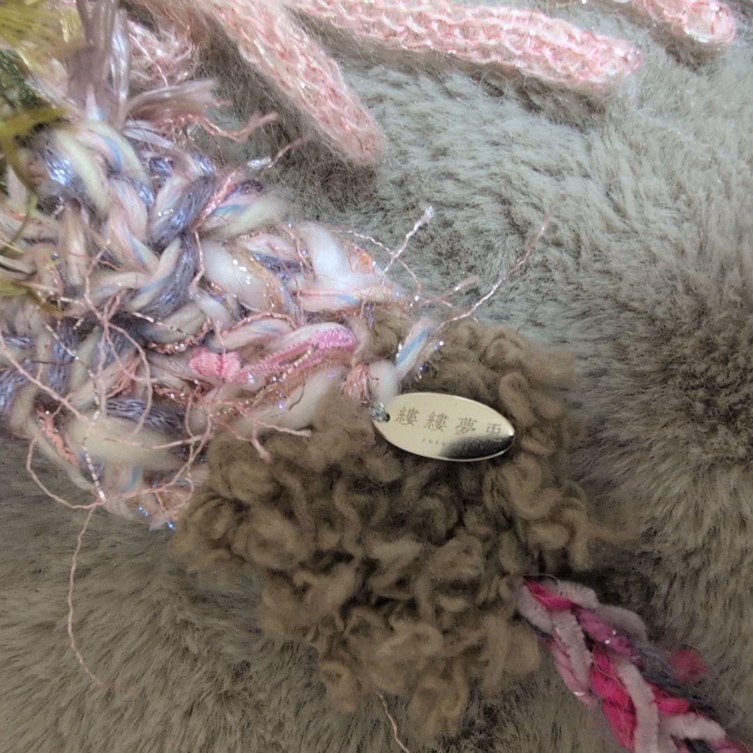 ポ*ン様 最終値下げ　縷縷夢兎　ハンドニット　ニット帽　ニットキャップ　ビーニー