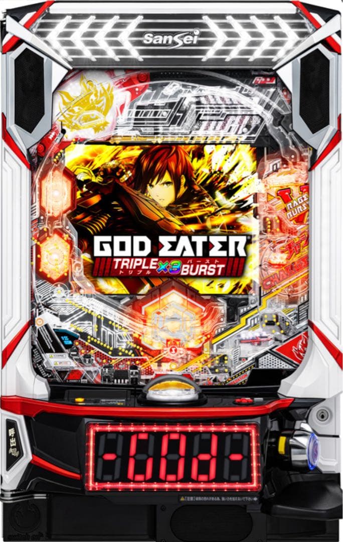 god(素人)！スマパチ ゴッドイータートリプルバーストMJ 実機！