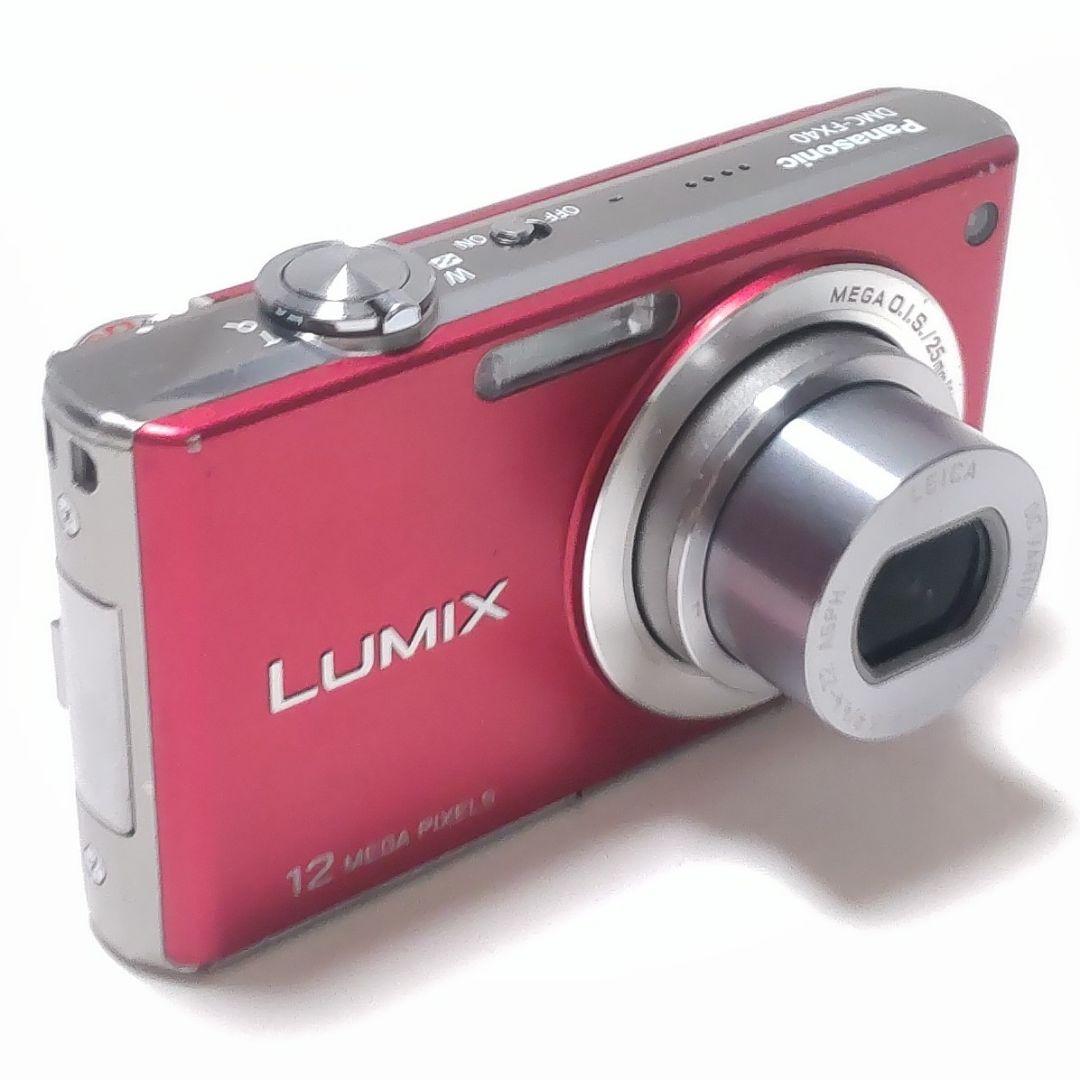 動作確認済み パナソニック LUMIX DMC-FX40 オールドコンデジ
