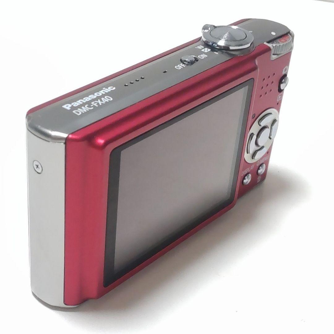 動作確認済み パナソニック LUMIX DMC-FX40 オールドコンデジ