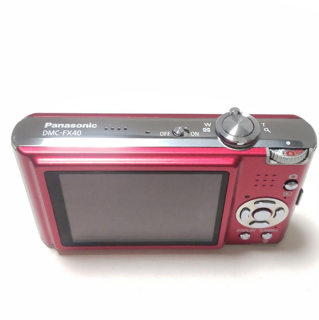 動作確認済み パナソニック LUMIX DMC-FX40 オールドコンデジ