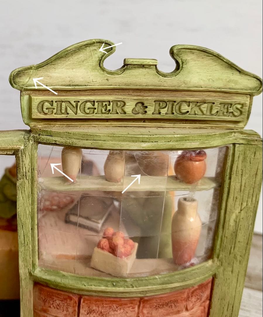 ジンジャーとピクルスのお店 タブロー フィギュリン 置物 ビアトリクスポター