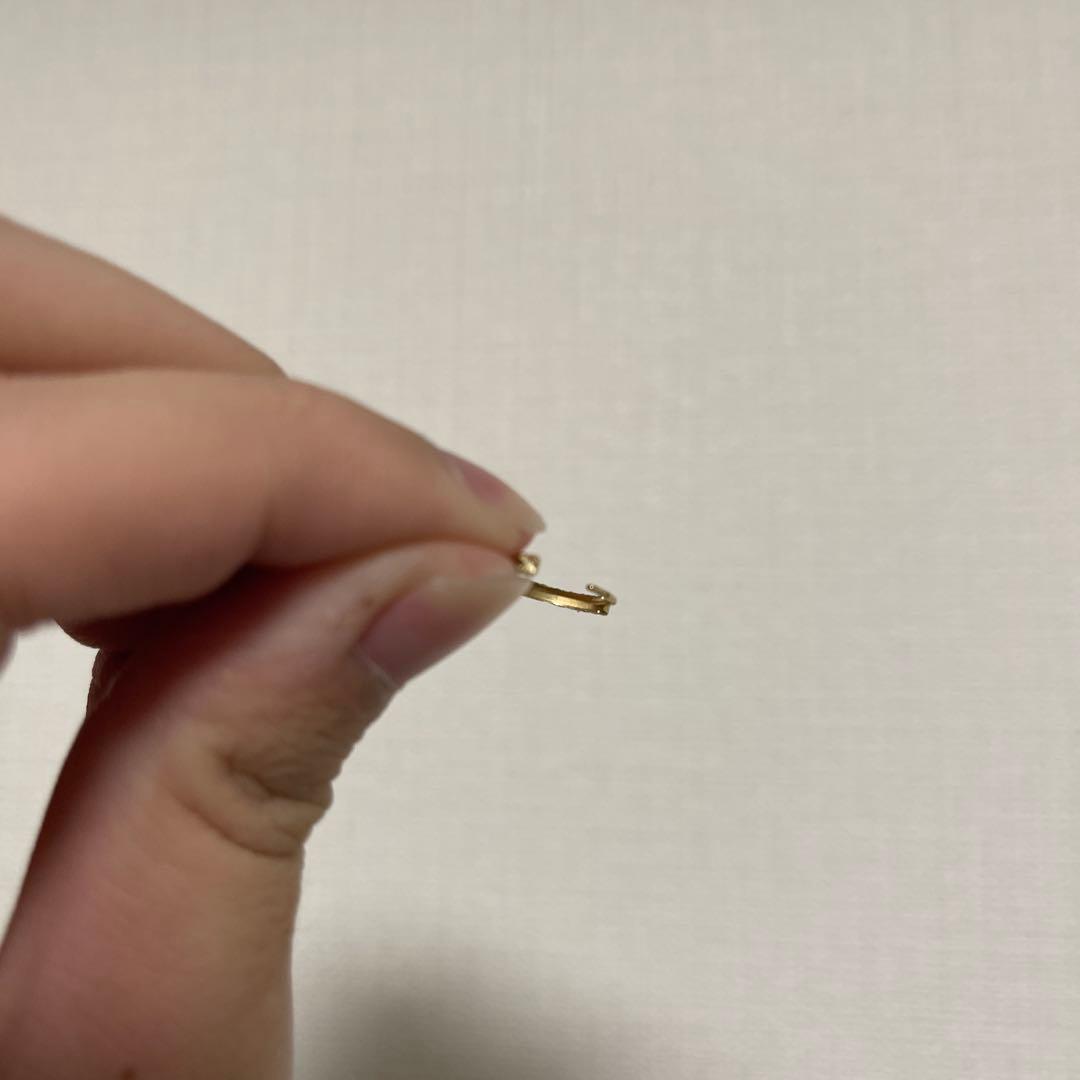 アヴァランチ フープピアス 10k 12mm