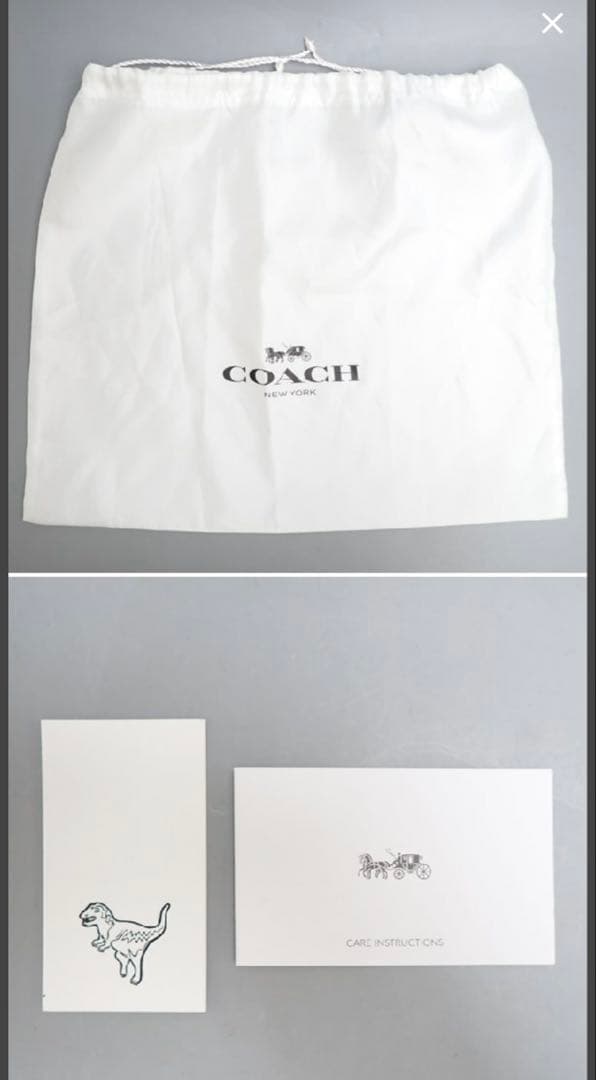 COACH/コーチ/ポーチ/レキシー/恐竜/タブレットケース/クラッチバッグ