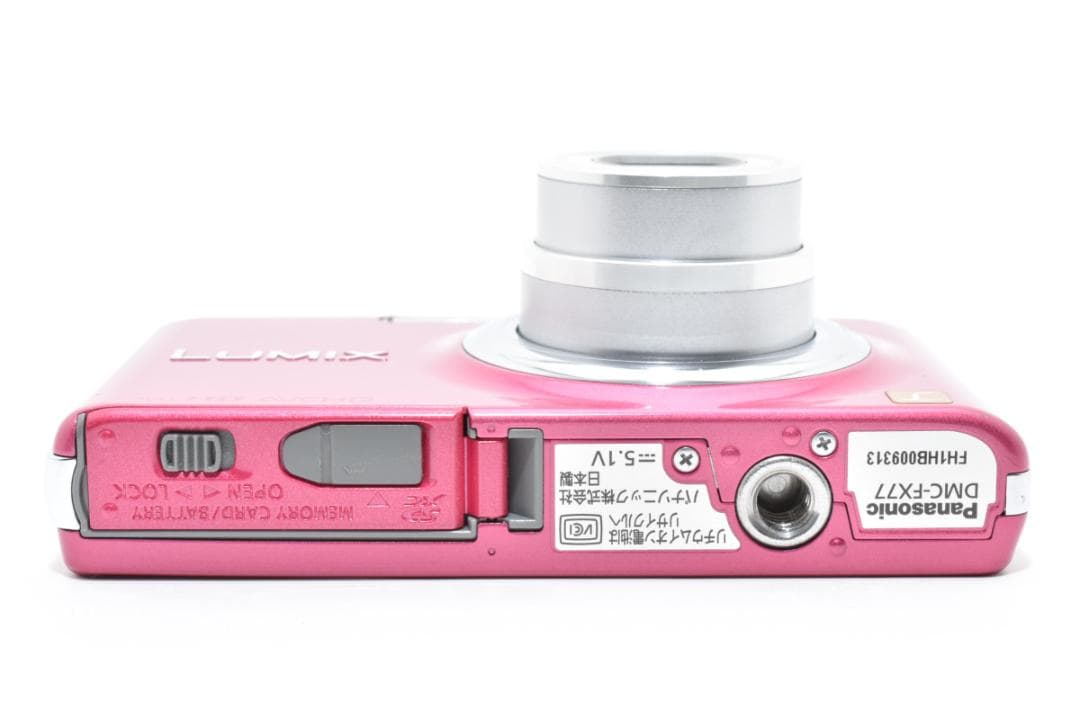 パナソニック　Panasonic LUMIX DMC-FX77 ピンク
