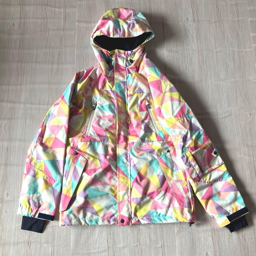 3F✨大きいサイズICEPADAL✨スキーウェア 上下セット レディースL