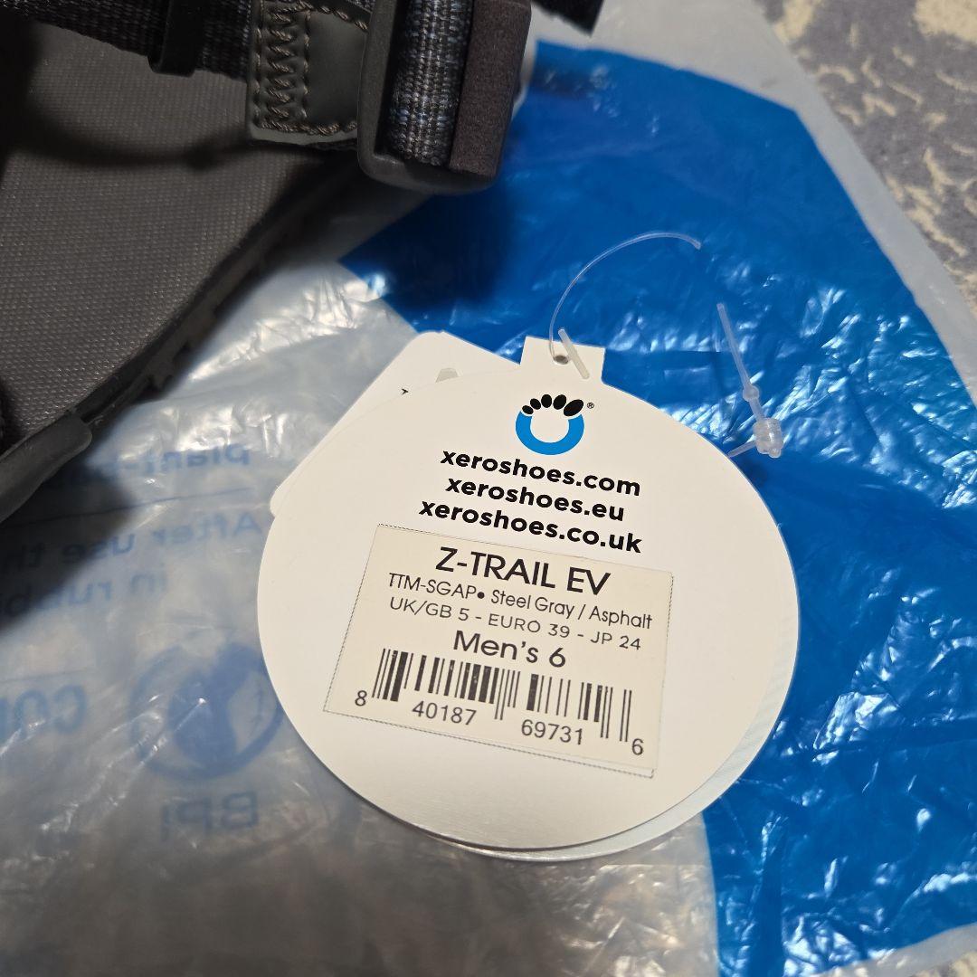 【新品】 Z-Trail EV グレー メンズ6 JP24