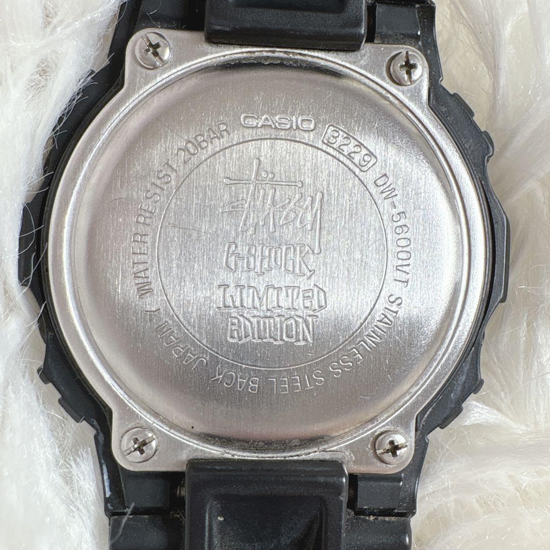 希少✨ G-SHOCK STUSSY コラボ 腕時計 別注 チェッカー QZ