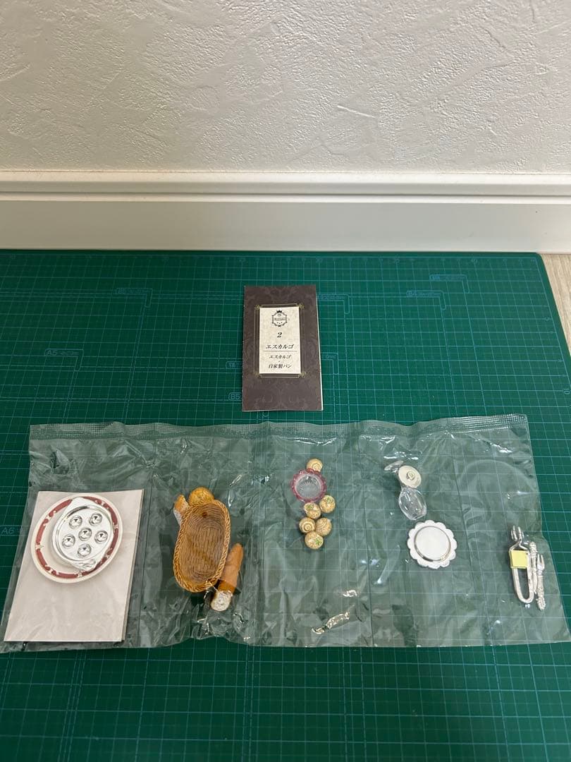 ⚫︎ミニチュア　 ⚫︎ぷちサンプルシリーズ『三ツ星レストラン』 コンプリート全８個