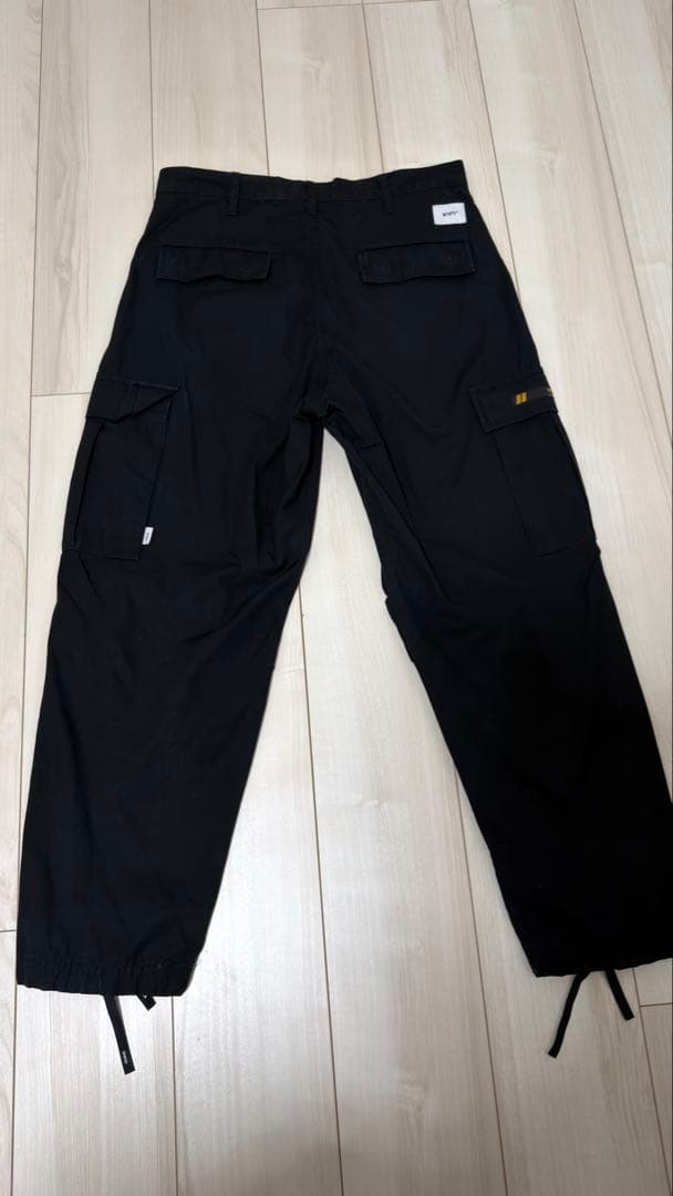 WTAPS ブラック カーゴパンツ サイズ02