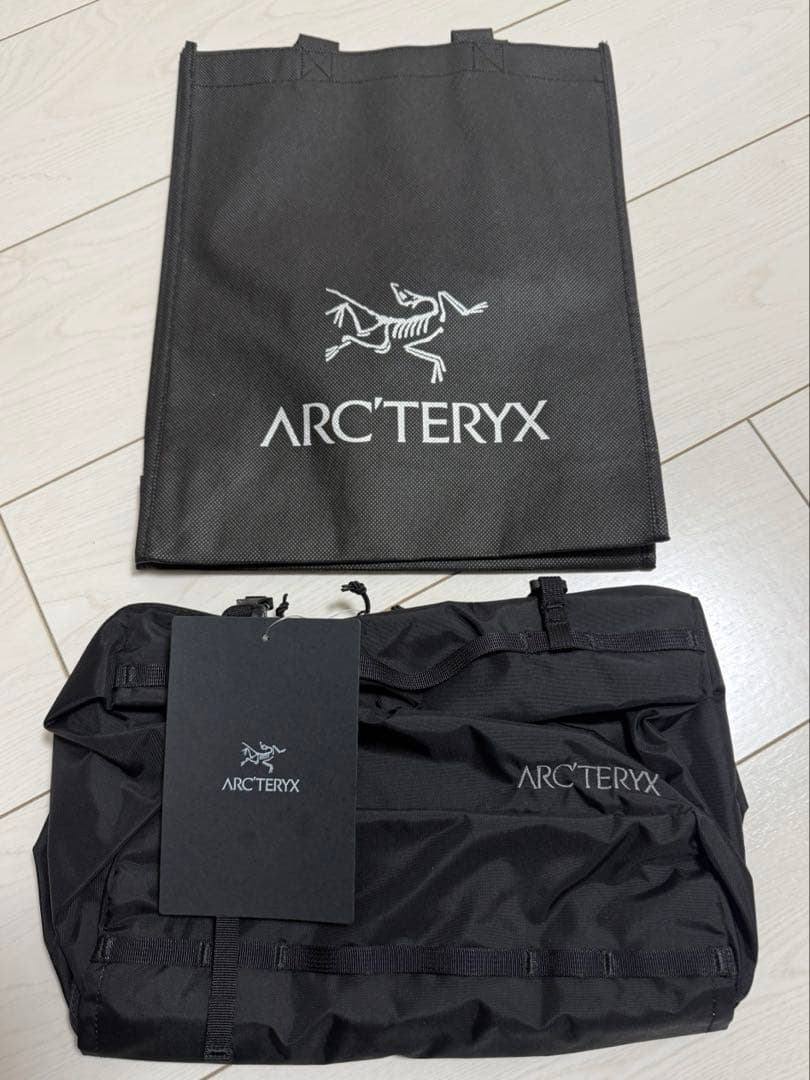 【国内直営店購入】アークテリクスインデックス ギア オーガナイザー黒未使用新品