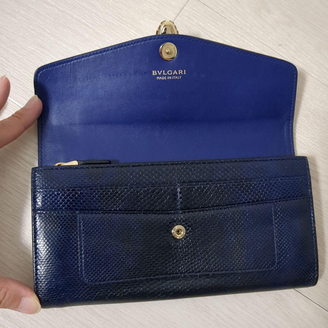 【激レア】BVLGARI　ブルガリ　セルペンティ　長財布　パイソン