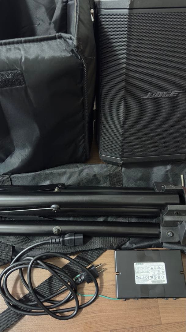 ①Bose S1 PRO スピーカー バッテリー 三脚 各ケース セット