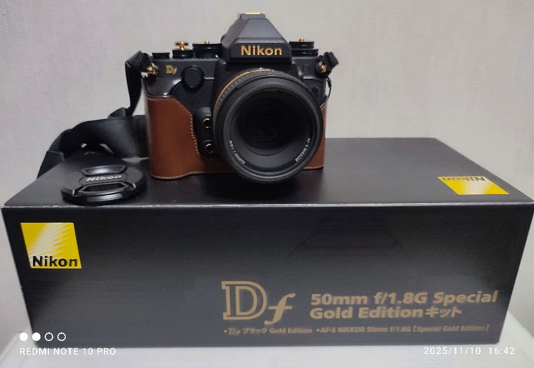 Nikon Df 50mm f/1.8G ゴールドエディション極美品