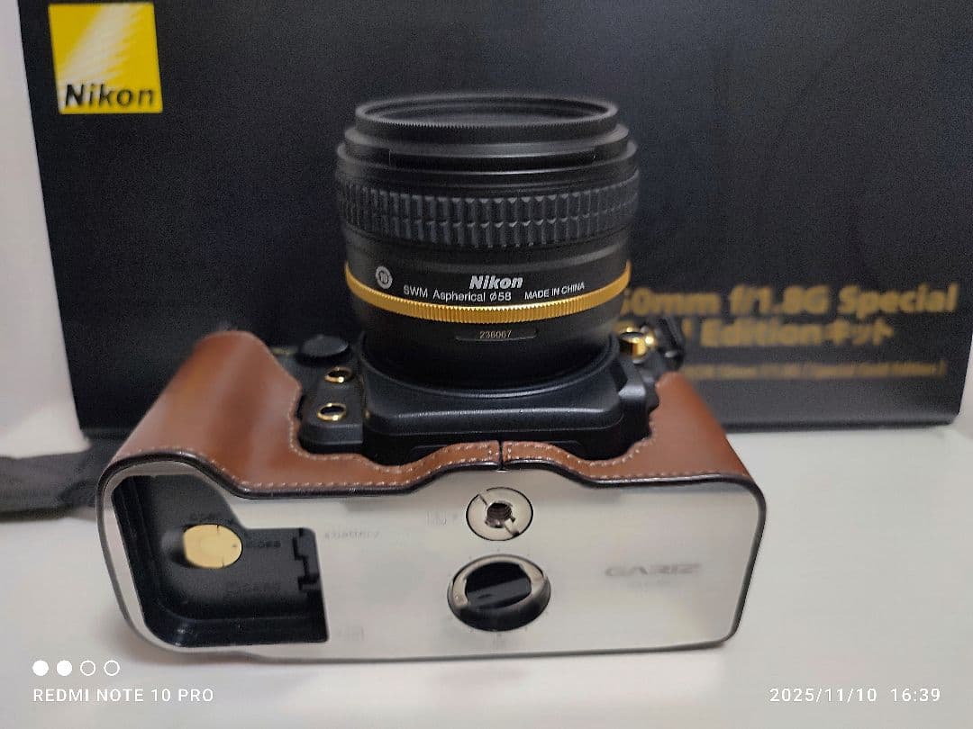 Nikon Df 50mm f/1.8G ゴールドエディション極美品