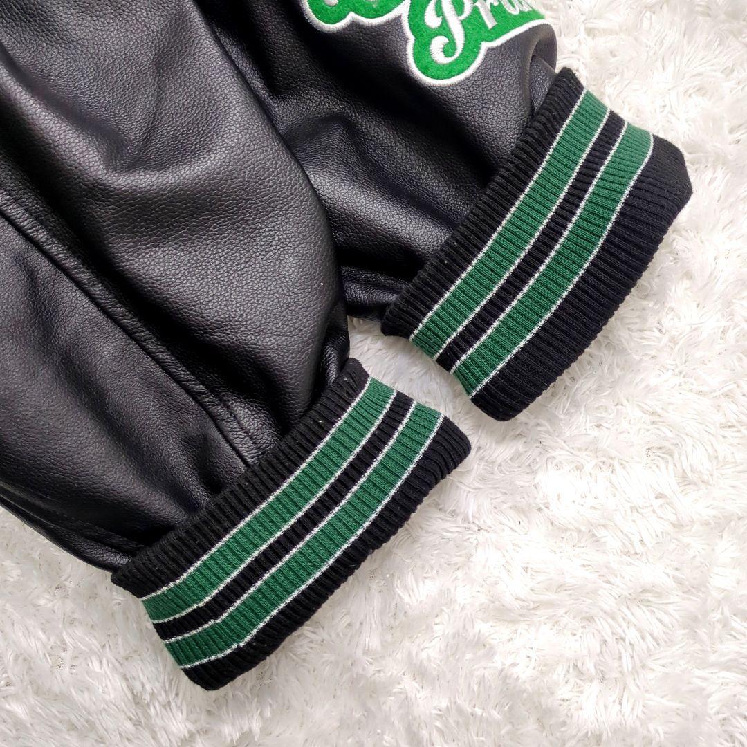 BEN DAVIS 袖切替 パイル 刺繍ロゴ スタジャン希少 XL 人気カラー