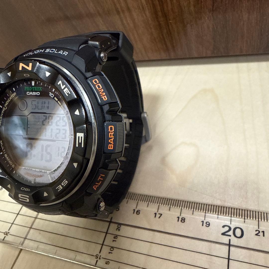 極美品 CASIO PROTREK PRW-2500 電波ソーラー 箱付き